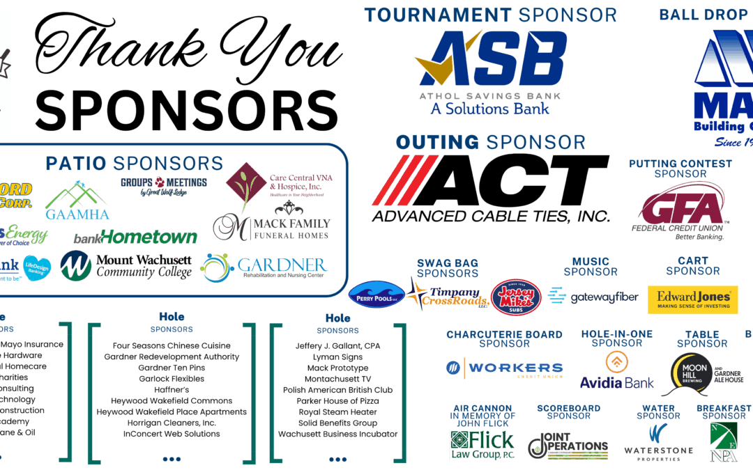 Thank You Sponsors!