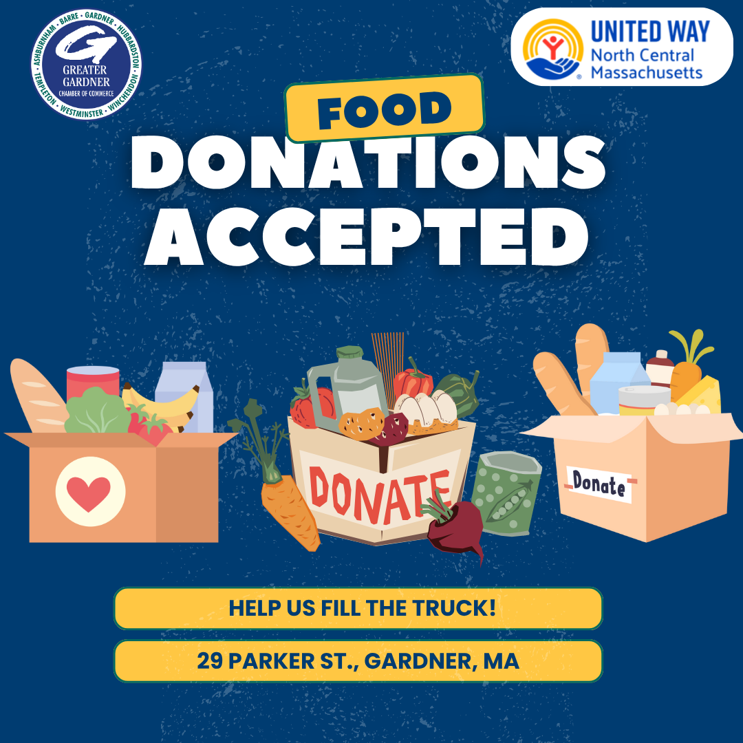 Blue Yellow Illustrative Food Donation Drive Instagram Post