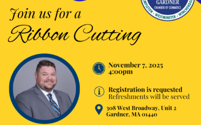 Ribbon Cutting Ceremony for Financial Advisor, Eric Chouinard of Edward Jones